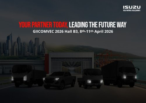 Belum Dibuka, Isuzu Sudah Bocorkan Varian Baru di GIICOMVEC 2026