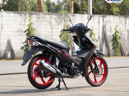 Suzuki , Kini Tampil Sebagai Motor Bebek Modern, Inilah Penampakan Suzuki Smash 115 Plus ABS 2026
