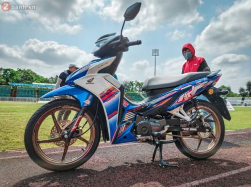 Honda, Iritnya Tembus  55 Km/Liter, Saudara Honda Supra X 125 Versi Sporty Mengaspal di Vietnam