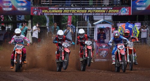 Debut Ngeri Ducati! Borong Podium Putaran 1 Kejurnas Motocross, Diva Ismayana Tak Terbendung