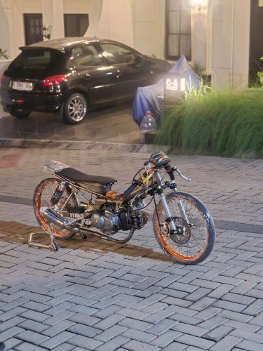 Demi Langsing, Ini Alasan Motor Drag Diet Ketat Dari Rangka Sampai Ban
