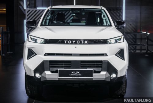Toyota, Toyota Hilux, Hadir Duluan dari Versi ICE, Toyota Hilux EV Meluncur di Malaysia