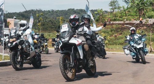 Libas Trek Bandung-Bandungan, IMBI x Honda Big Bike Jateng Dimanja Fasilitas Khusus Moge