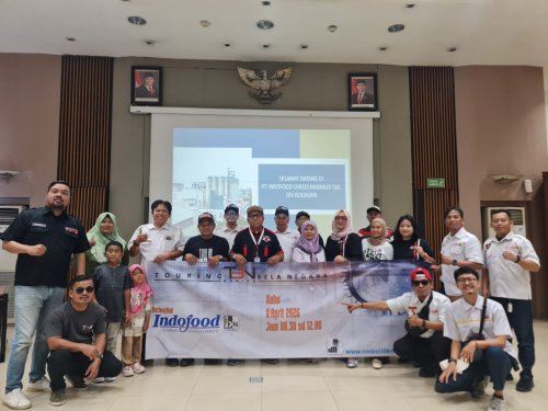 Touring Bela Negara Jalan-jalan Lagi, Mampir ke Pabrik Bogasari Jakarta Utara