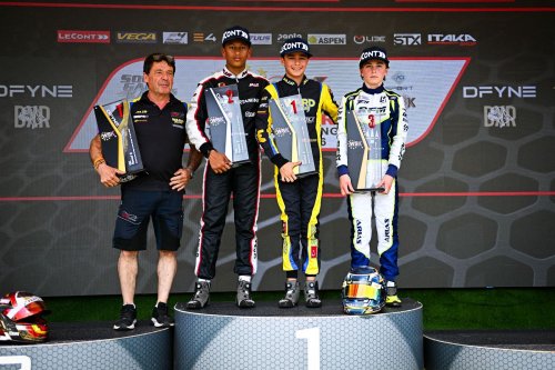 Qarrar Firhand Selangkah Lagi Rengkuh Juara Umum WSK Euro Series 2026