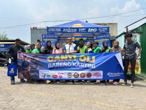 Peringati Hari Kartini, TOP 1 Bikin Program Servis dan Ganti Oli Gratis Untuk Ojol Perempuan