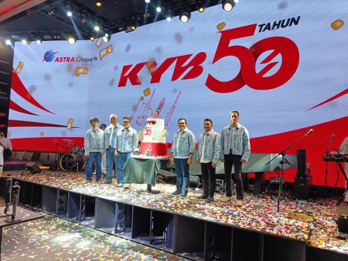 Merayakan Ulang Tahun Ke-50, Kayaba Indonesia Rilis Produk Baru