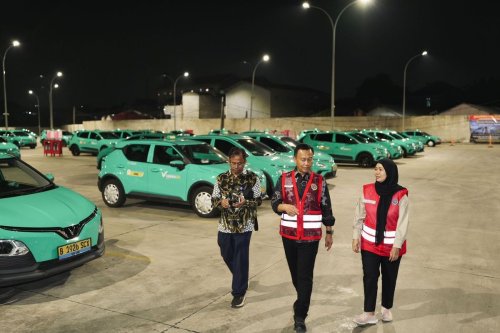 Pool Taksi Listrik Green SM Bekasi Disidak Kemenhub Malam-malam, Ini Temuannya