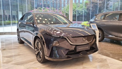 Mazda, Hasil Kolaborasi dengan Changan, Begini Penampakan Mazda CX-6 Electric