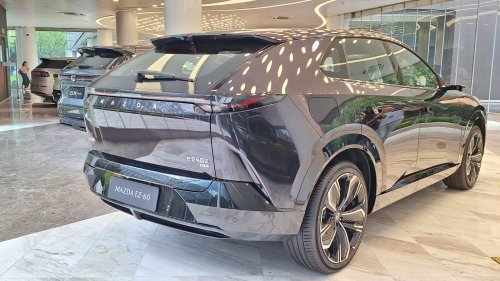 Mazda, Hasil Kolaborasi dengan Changan, Begini Penampakan Mazda CX-6 Electric
