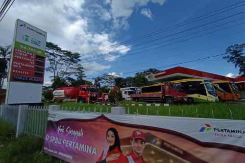 Pertamina Tambah Pasokan Bio Solar, Antrean Panjang di SPBU Balikpapan Terurai