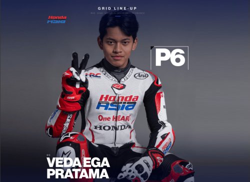 Start Posisi Enam Moto3, Veda Ega Kirim Sinyal Bahaya bagi Lawan di Sirkuit Le Mans