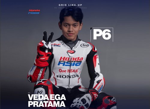 Start Posisi Enam Moto3, Veda Ega Kirim Sinyal Bahaya bagi Lawan di Sirkuit Le Mans