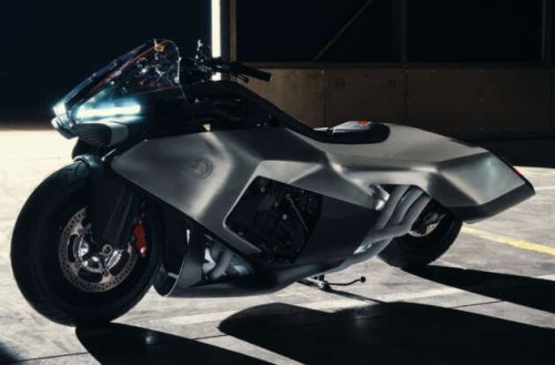 Punya Aura Pesawat Tempur, BMW Pamer Motor Konsep Bermesin 1.800 Cc