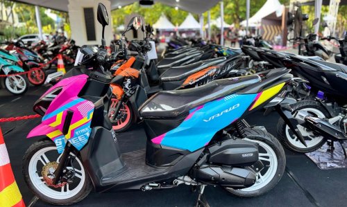 Astra Motor Yogyakarta Hadirkan Deretan Vario Modifikasi Mejeng di Laki Code, Bisa Test Ride Juga