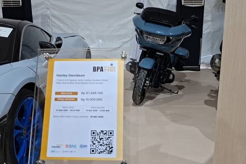 Orang-orang Berduit Serbu Lelang Harley-Davidson Road Glide Eks Kasus Judol, Buka Harga Rp 87 Juta