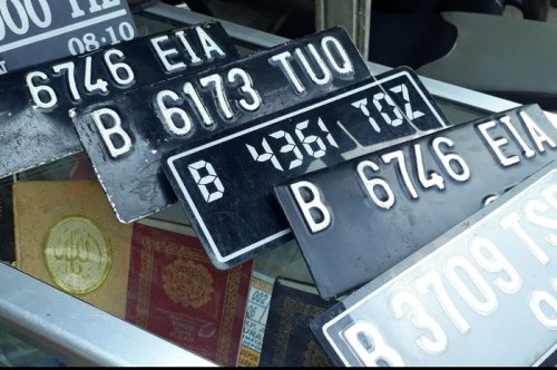 Nekat Modifikasi Pelat Nomor Model Begini, Siap-siap Ditilang dan Dicurigai Polisi