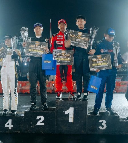 Bikin Heboh Kejurnas Drift 2026, Duo Kembar 13 Tahun Tampil Brutal