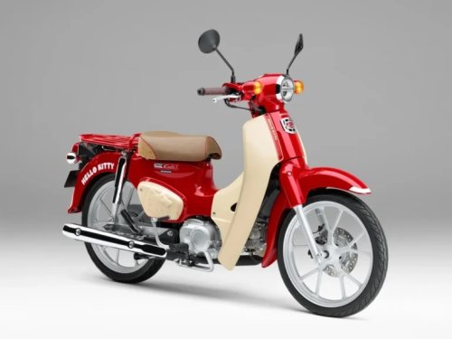 Honda Bikin Kejutan, Super Cub Tampil Imut Dengan Edisi Spesial Hello Kitty