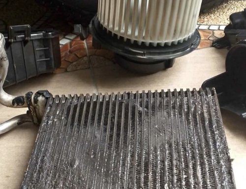 Evaporator Kotor Bisa Menjadi Penyebab Bau di Dalam Kabin Mobil