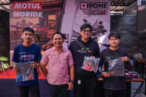 Bukan Sekadar Morning Ride, Motul dan IPONE Manjakan Komunitas Makassar Lewat Edukasi Mesin