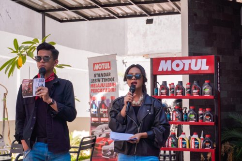 Bukan Sekadar Morning Ride, Motul dan IPONE Manjakan Komunitas Makassar Lewat Edukasi Mesin
