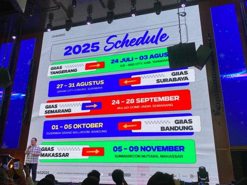 Rangkaian GIIAS 2025 Makin Meriah Diikuti Lebih dari 55 Merek, Dari ICE BSD hingga Makassar!