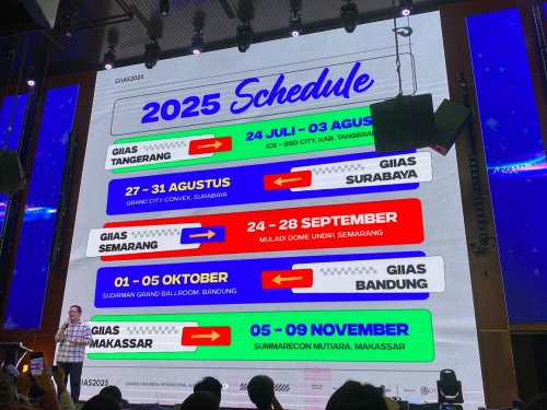Rangkaian GIIAS 2025 Makin Meriah Diikuti Lebih dari 55 Merek, Dari ICE BSD hingga Makassar!