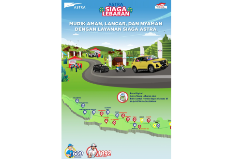 Mudik Tanpa Khawatir! Astra Siaga Lebaran 2025 Hadir di Berbagai Titik Strategis