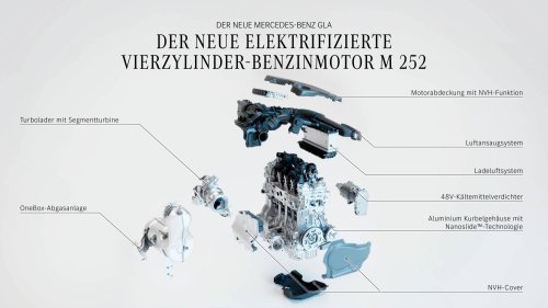 Mercedes, Mercedes GLA Hybrid – der elektrisch schleicht und mit Turbo drückt