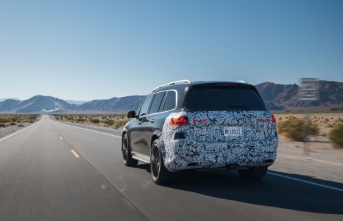 Mercedes, Mercedes zeigt Heckleuchten-Design des GLS und GLE Modells