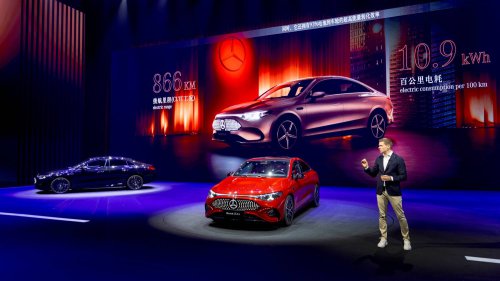 Mercedes CLA in China weiterhin ein Nischenprodukt