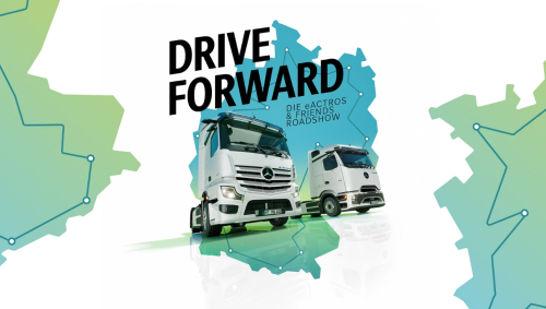 Mercedes-Benz Trucks startet Roadshow zur Zukunft des Transports