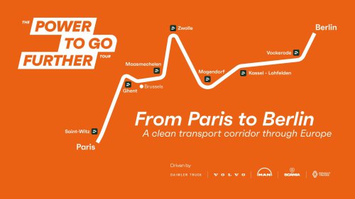 Milence zeigt mit 1.000-km-Tour die Zukunft sauberer Transportkorridore in Europa