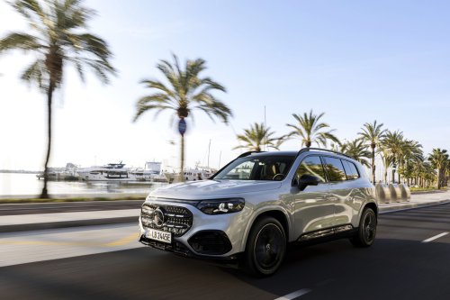 Neue offizielle Bilder des neuen elektrischen GLB