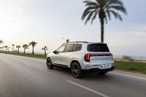 Neue offizielle Bilder des neuen elektrischen GLB