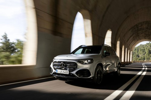 Neue offizielle Bilder des neuen elektrischen GLB