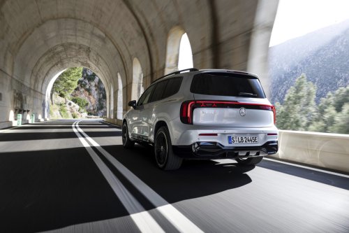 Neue offizielle Bilder des neuen elektrischen GLB