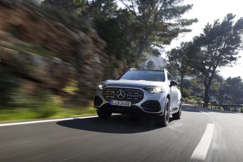 Neue offizielle Bilder des neuen elektrischen GLB