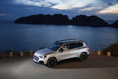 Neue offizielle Bilder des neuen elektrischen GLB