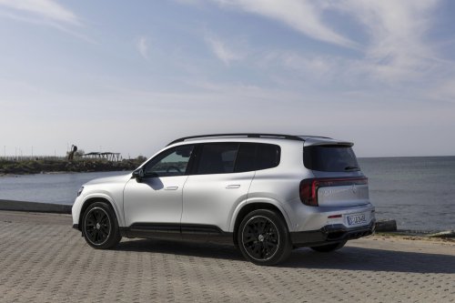 Neue offizielle Bilder des neuen elektrischen GLB