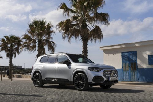 Neue offizielle Bilder des neuen elektrischen GLB