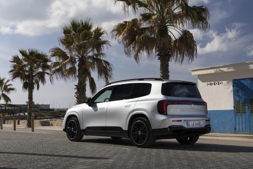 Neue offizielle Bilder des neuen elektrischen GLB