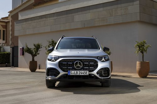 Neue offizielle Bilder des neuen elektrischen GLB