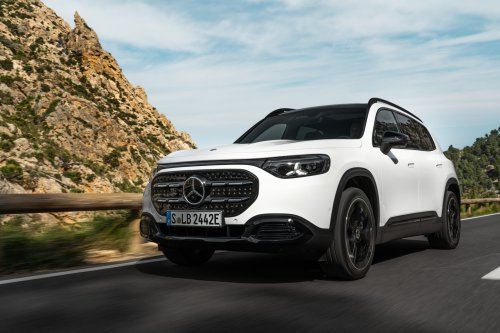 Neue offizielle Bilder des neuen elektrischen GLB