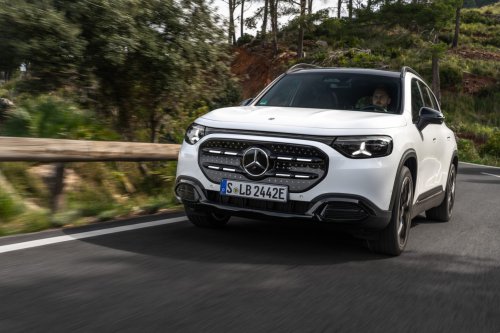 Neue offizielle Bilder des neuen elektrischen GLB