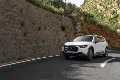 Neue offizielle Bilder des neuen elektrischen GLB