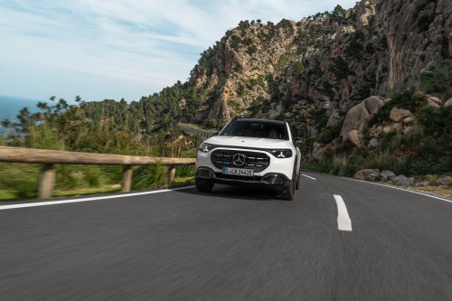 Neue offizielle Bilder des neuen elektrischen GLB