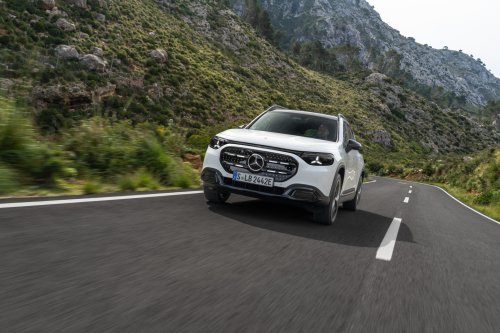 Neue offizielle Bilder des neuen elektrischen GLB