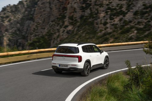 Neue offizielle Bilder des neuen elektrischen GLB